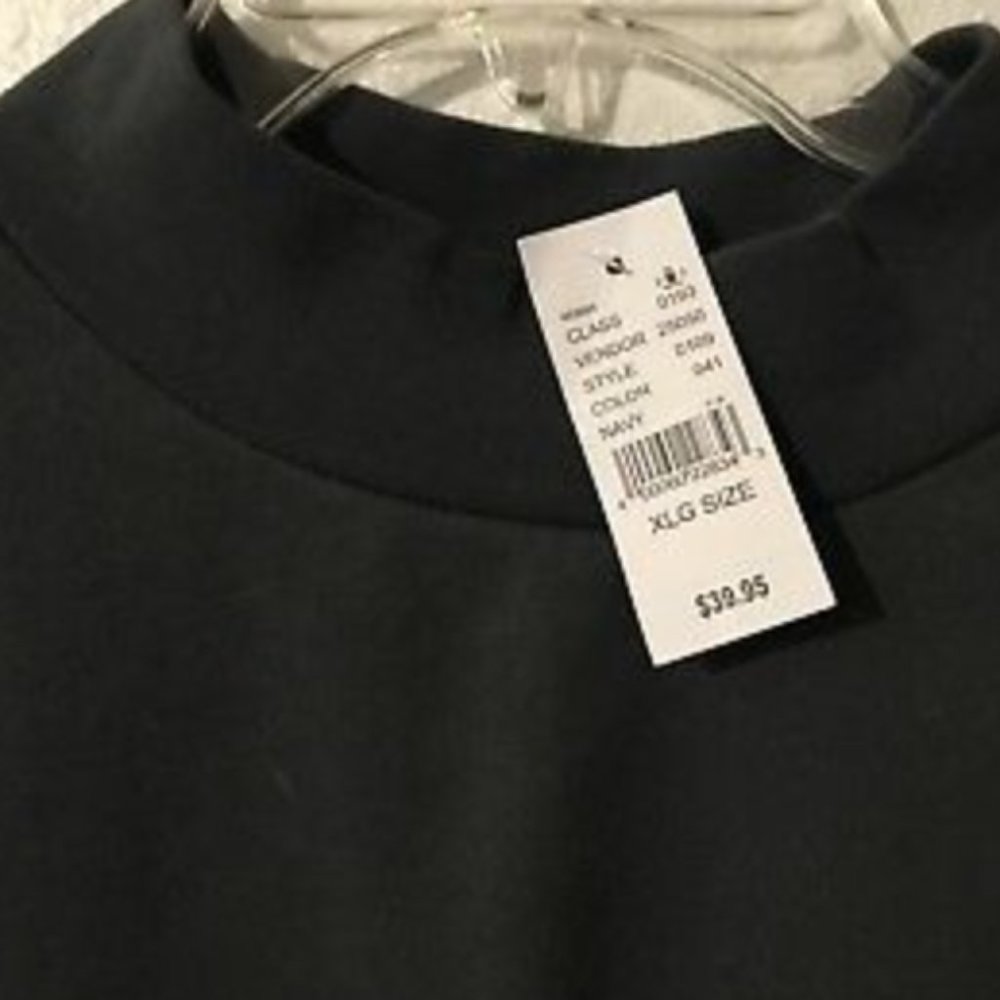 Pacsun Boxy Fit Mock Neck Sweatshirt